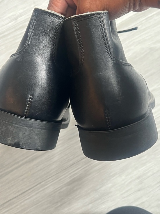 VTG new Men\'s Biltrite Steel Toe EH Chukka Work Leather Black Ankle Boots Sz 10R main image 7